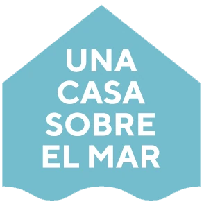 Logotipo Una Casa Sobre El Mar
